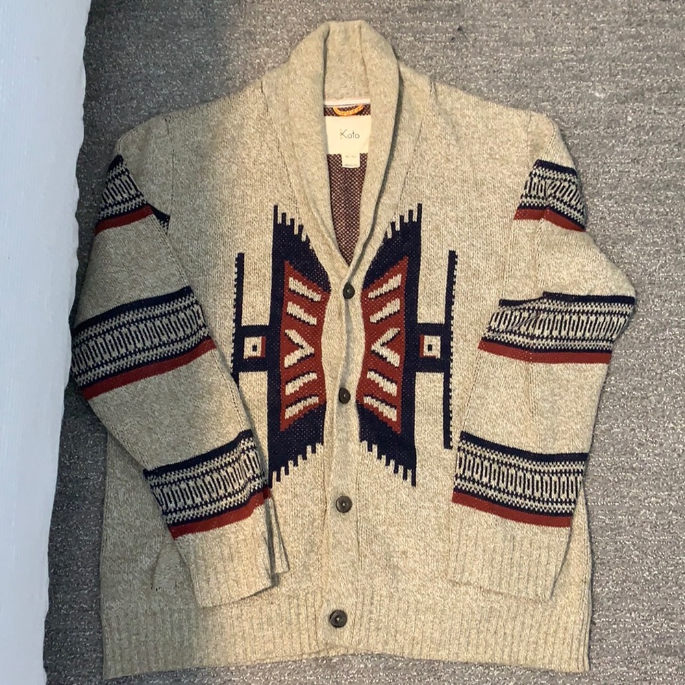 Navajo cardigan